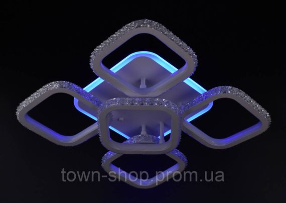 Люстра потолочная LED A77073/4+1S-RGB-wh Белый 12х42х42 см. | Зображення 4