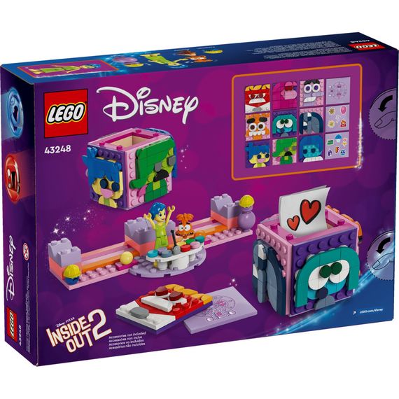Конструктор LEGO Disney Кубики емоцій із Думками навиворіт 2 від Pixar 394 деталі (43248) | Зображення 3