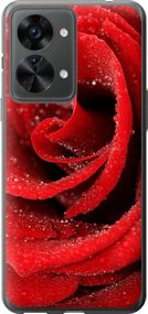 Чехол на OnePlus Nord 2T Красная роза "529u-2640-17620"