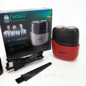 Профессиональный шейвер-электробритва VGR, Портативная мужская бритва на аккумуляторе AI-31