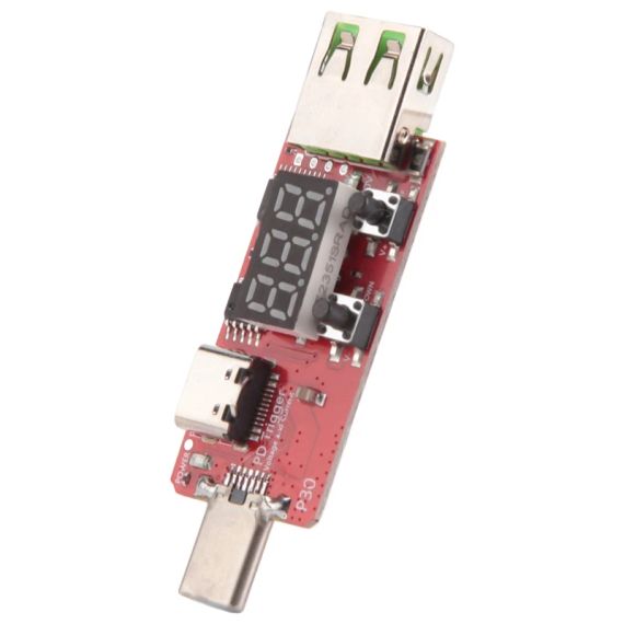 PD Trigger P30 Триггер Type-C PD2.0/3.0 USB Tester Quick Charge | Зображення 3