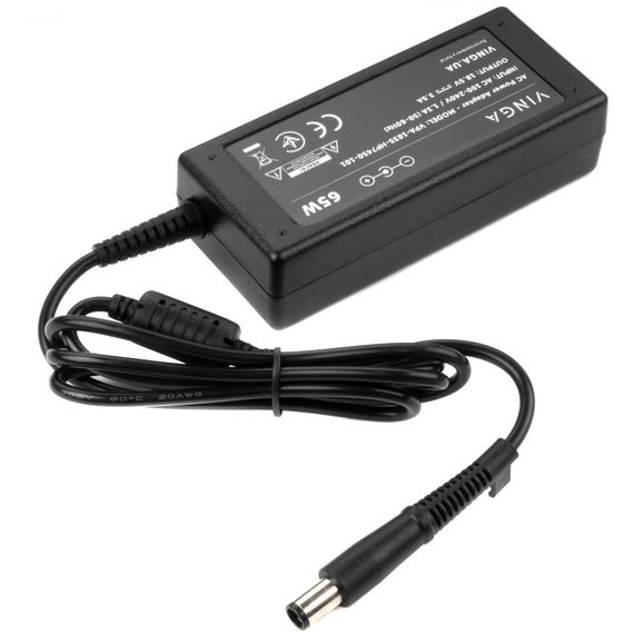 Блок живлення до ноутбуку Vinga HP 65W 18.5V 3.5А 7.4*5.0 (VPA-1835-HP7450-101) | Зображення 2