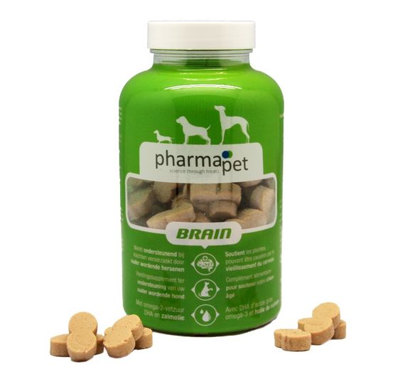 Харчова добавка для здоров'я мозку у старіючих собак Pharma.Pet Brain, 235 мл