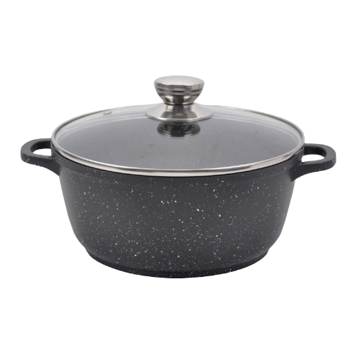 Каструля 6л скляна кришка MR-4228 Maestro
