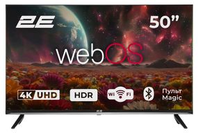 Телевізор 50&quot; 2E LED 4K 60Hz Smart WebOS Black 2E-50A07KW