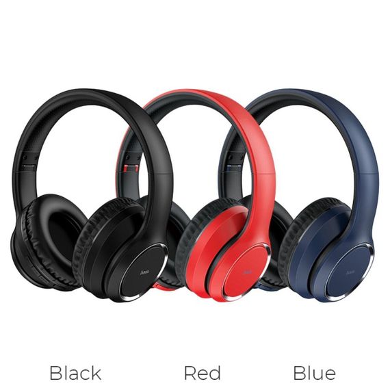 Бездротові навушники HOCO W28 Journey wireless headphones Black | Зображення 3