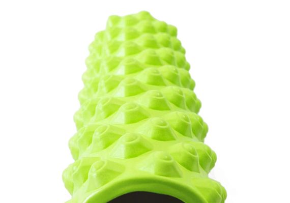Масажний ролик EasyFit Grid Roller Extreme 45 см Салатовий (EF-2051-GN) | Зображення 2