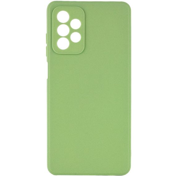Силиконовый чехол Candy Full Camera для Samsung Galaxy A32 5G Фисташковый