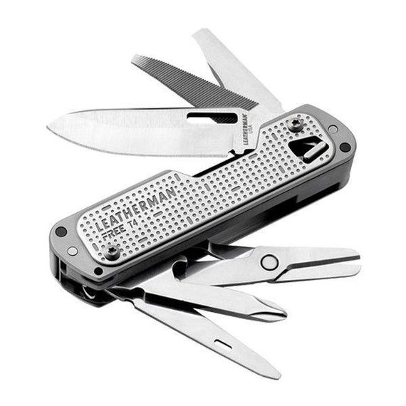 Мультитул Leatherman Free T4 Інструмент мультитул Мультитул армійський Мультиінструмент | Зображення 2