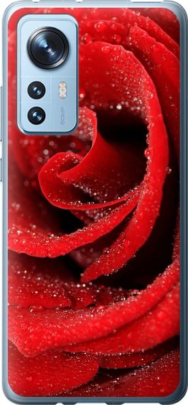 Чехол на Xiaomi 12X Красная роза "529u-2941-17620"