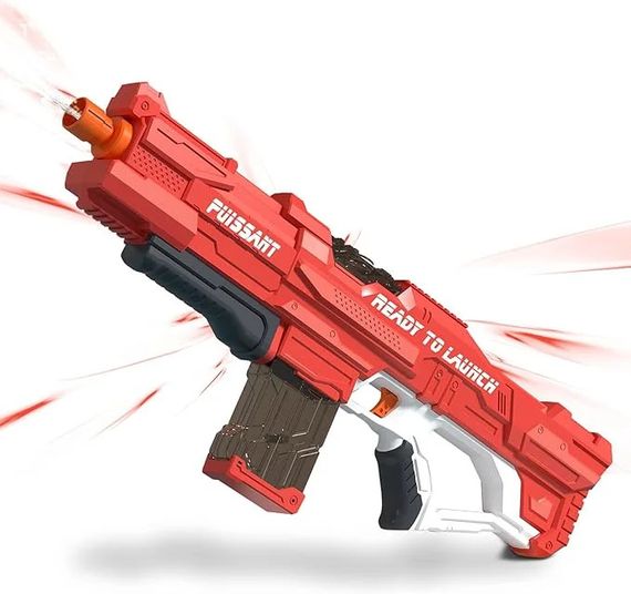 Водяной пистолет детский Combat Water Gun • Аккумуляторный водный бластер с автоматическим набором воды для летних игр | Зображення 3