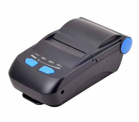 Термопринтер, POS, чековый мобильный принтер Xprinter XP-P300 чёрнный, bluetooth (XP-P300) | Зображення 1