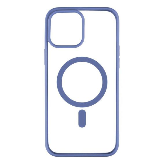 Чохол TPU Color with Magsafe для iPhone 13 Pro Max Колір 02, Light Синій | Зображення 4