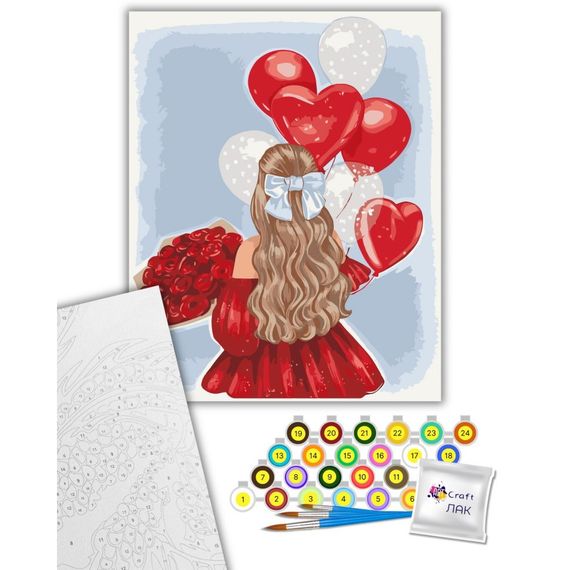 Картина за номерами "Подарунки від коханого" 10174-AC 40x50 см | Зображення 1