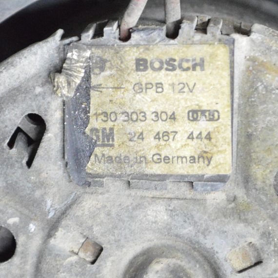 Вентилятор радіатора 1.9 CDTI Opel Astra H Zafira B дифузор в зборі з двигуном Опель Астра Зафіра 0130303304 | Зображення 2