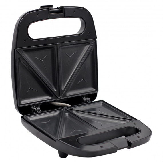 Сендвічниця бутербродниця електрична Domotec MS-7777 Чорна