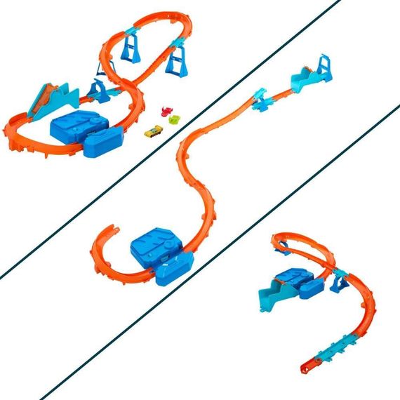 Моторизований трек Hot Wheels Track creator Boosted Jump Speedway Kit Крутий стрибок | Зображення 5