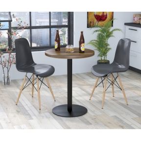 Стол обеденный Loft Design BS-450 круглый BS-450 орех модена