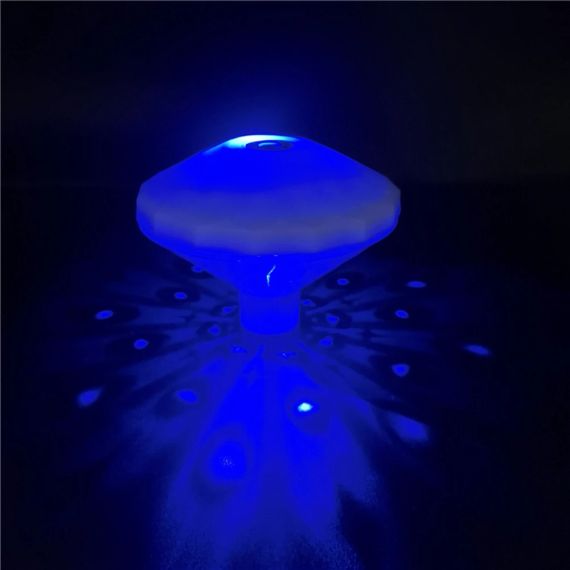 Светодиодная RGB лампа, водонепроницаемая садовая лампа для бассейна, газона светильник на батарейках | Зображення 3