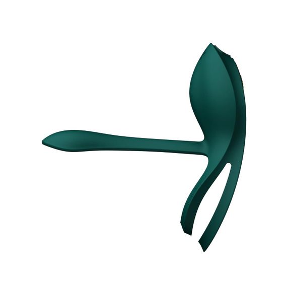 Смарт-ерекційне кільце Zalo - BAYEK Turquoise Green, подвійне з ввідною частиною, пульт ДК Sex Aura | Зображення 3