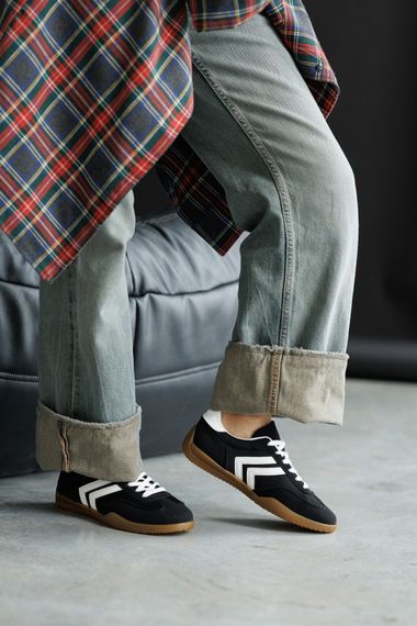 Кеди жіночі 591419 Чорні 36 37 38 39 40 41 | Зображення 7