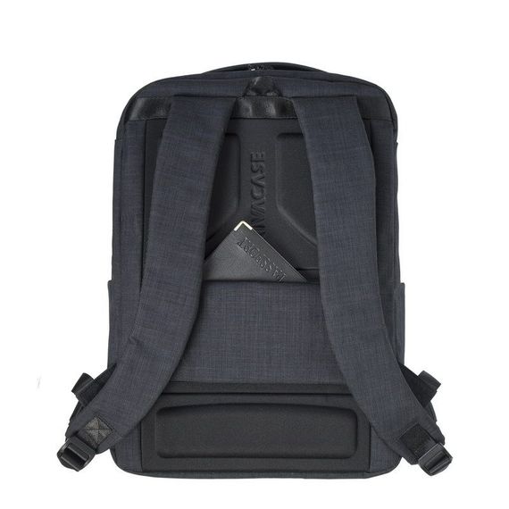 Рюкзак городской Rivacase 8365 / Black 32х47.5х17 см черный | Зображення 7