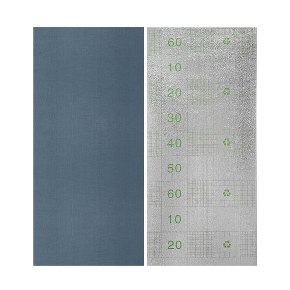 Самоклеюча вініловая плитка в рулоні 600х3000х2мм Сіро-синє полотно Мат SW-00002035 | Зображення 3