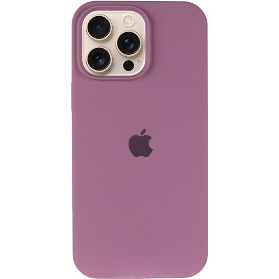 Чохол Silicone Case Full Protective (AA) для Apple iPhone 16 Pro Max (6.9") Ліловий / Lilac Pride | Зображення 1