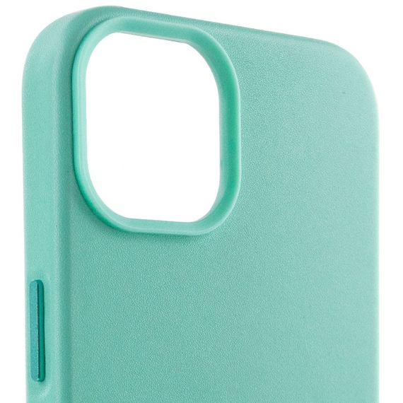Шкіряний чохол Leather Case (AA Plus) with MagSafe для Apple iPhone 12 Pro Max (6.7") Ice | Зображення 2