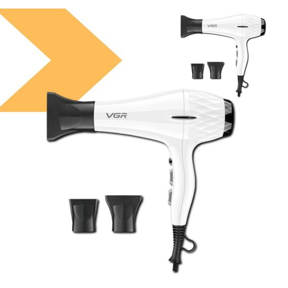 Фен для волосся VGR V-413 Потужний, компактний і легкий для швидкого сушіння та укладки XPRO (40551-VGR-413_737) | Зображення 1