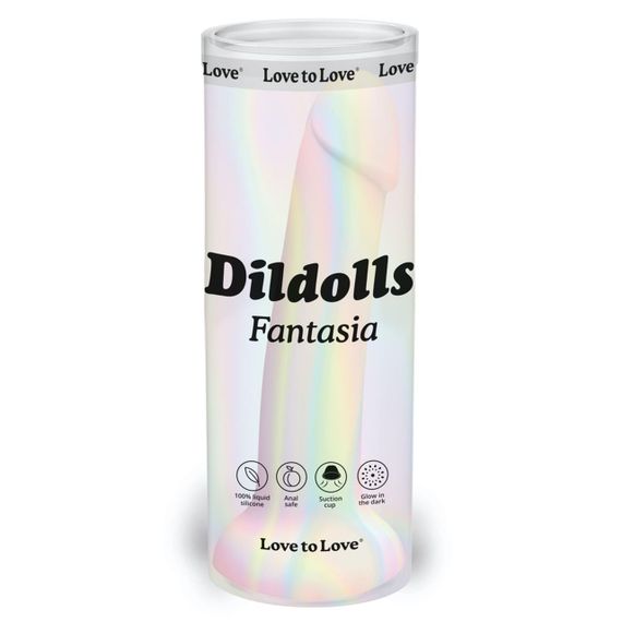 Фаллоімітатор що світиться в темряві Love To Love DILDOLLS - FANTASIA ультрам'який | Зображення 7