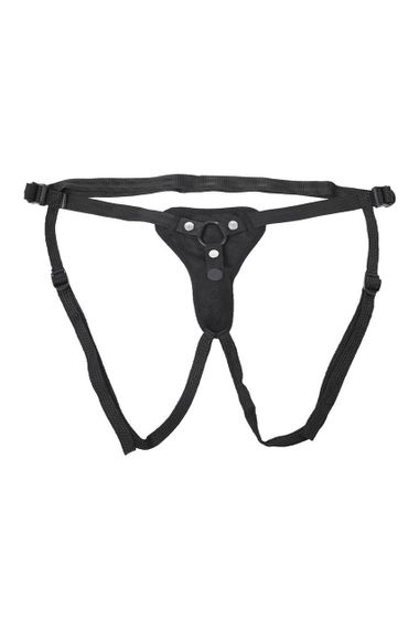 Трусики для страпона Sportsheets с вибратором черные sexstyle | Зображення 5