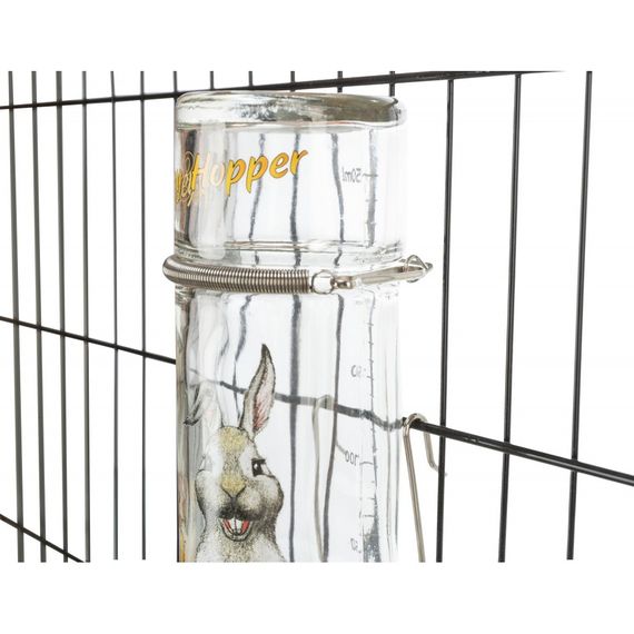 Поїлка Trixie Honey and Hopper для гризунів автоматична скляна 250 мл | Зображення 3