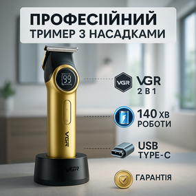 Професійна машинка для гоління голови, Портативна ручна машинка для стрижки волосся BJ-60