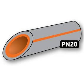 Труба поліпропіленова KOER PP-R PN20 20х3,4 мм (KR0238)