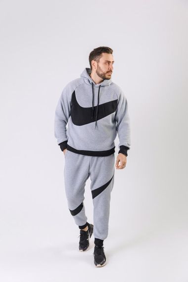Чоловічий спортивний костюм Nike сірий | Зображення 3