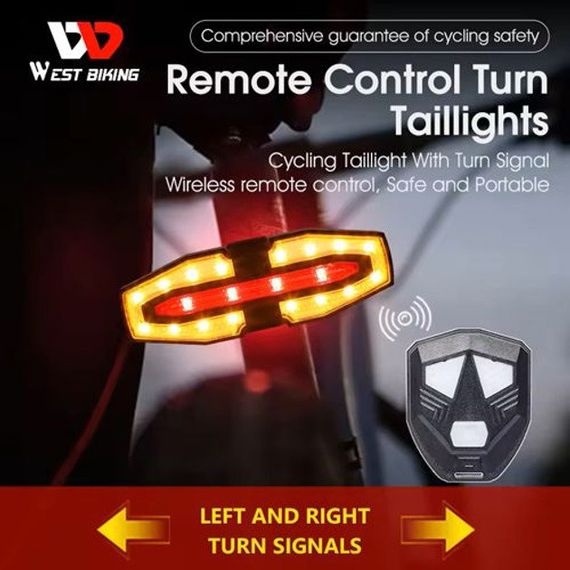 Задній ліхтар для дитячого велосипеда LY-5510, Стоп на велосипед LED USB, Маячок задній велосипедний IS-88 | Зображення 2