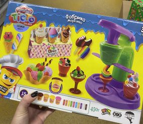 Тесто для лепки «Фабрика Мороженого» Master DO Danko Toys