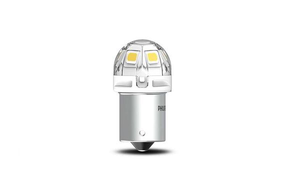Комплект світлодіодних ламп Philips 24805CU60X2 R5W/R10W LED Ultinon Pro6000 12V/24V BA15s WHITE | Зображення 2