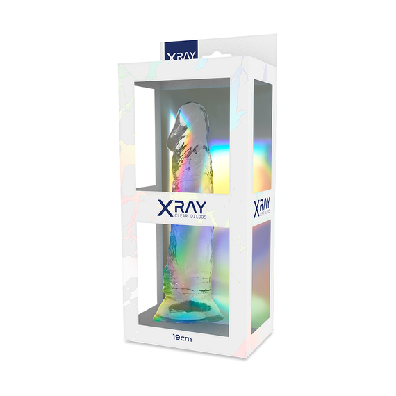 Прозорий фалоімітатор 16 х 4 см XRAY (Іспанія) Sex Aura | Зображення 4