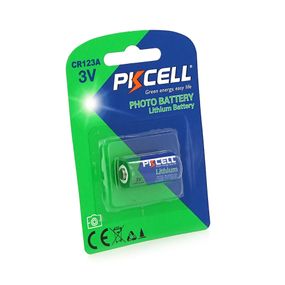 Батарейка литиевая PKCELL 3V CR123A Lithium Manganese Battery цена за блистер