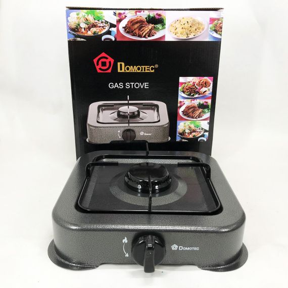 Газова плита DOMOTEC MS-6601 на 1 конфорку. Колір: сірий JS-24 | Зображення 4