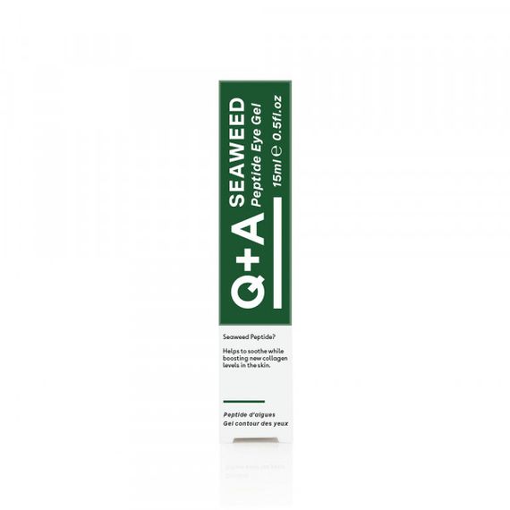 Гель для зони навколо очей Q+A Seaweed Peptide Eye Gel (15 ml) | Зображення 1