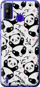 Чохол на Tecno Spark 6 Go KE5 Панди "4318u-2452-2448"