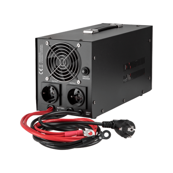 ДБЖ KEMOT PROsinus-1000 12V 1000VA/700W для котла чорний | Зображення 1