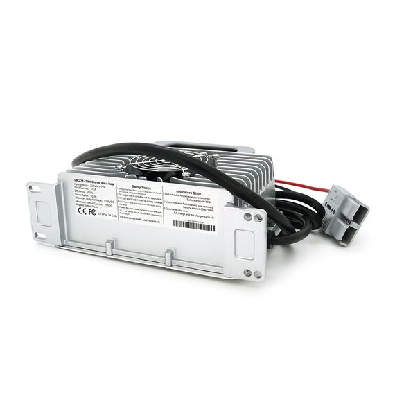 Зарядний пристрій для акумуляторів LiFePo4 72V(87,6V),24S,25A,раз'єм раз'єм | Зображення 2