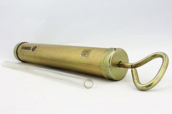 Шприц для откачивания масла ручной 0,2 л Польща VOREL-78030 | Зображення 2