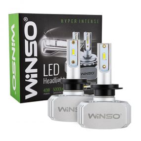 792700 LED H7 12/24V потужність 40Вт, світловий потік 5000Лм., температура 6000K, CSP Chip