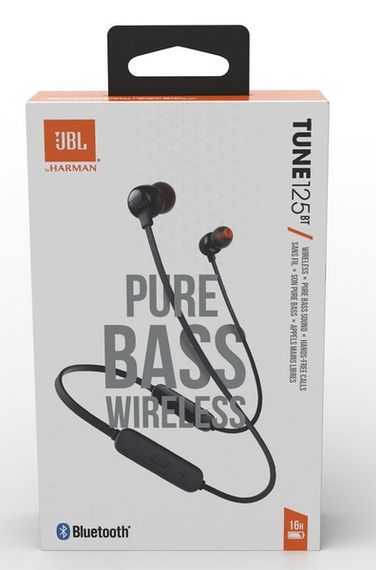 Гарнітура JBL TUNE 125BT (JBLT125BTBLK) Black | Зображення 4