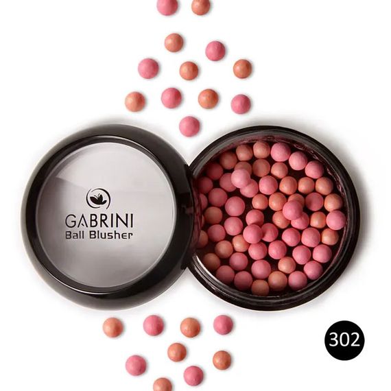 Шариковые румяна для лица Gabrini Ball Blusher тон 302 розовый, 20г